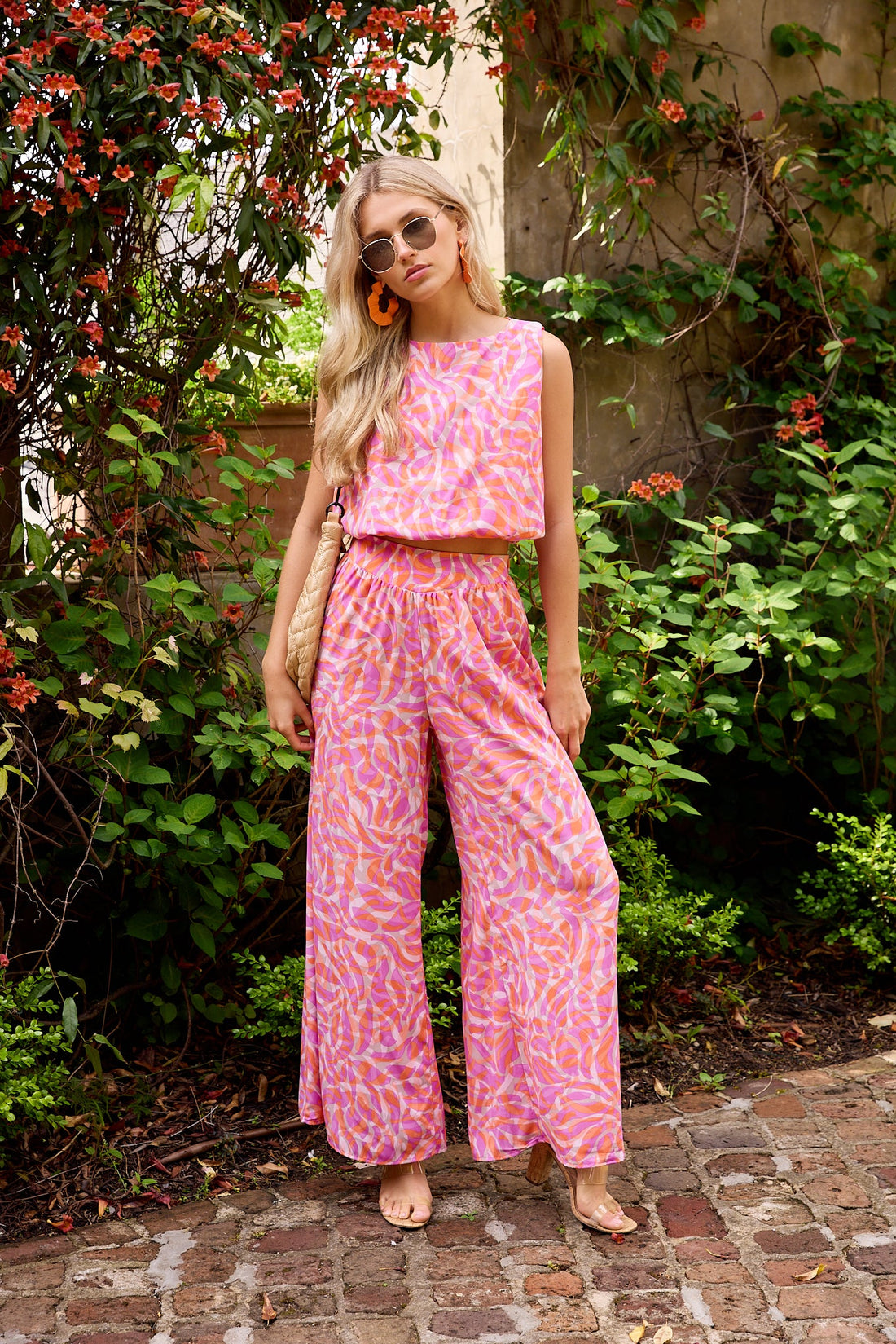SALE - Ashton Must Be Love Bubble Cropped Top