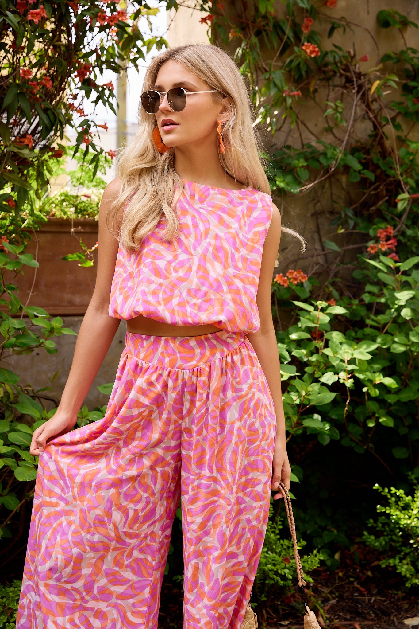 SALE - Ashton Must Be Love Bubble Cropped Top