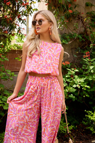 SALE - Ashton Must Be Love Bubble Cropped Top