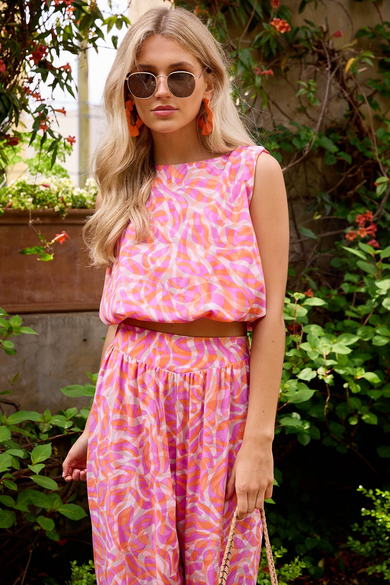 SALE - Ashton Must Be Love Bubble Cropped Top