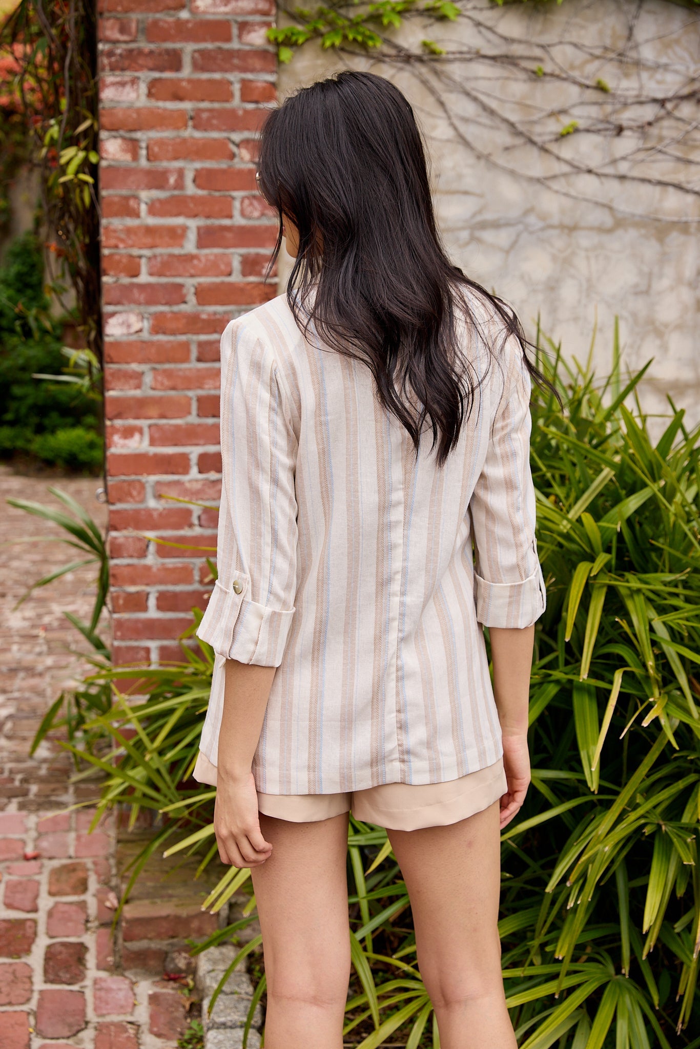 Cleo Striped Blazer