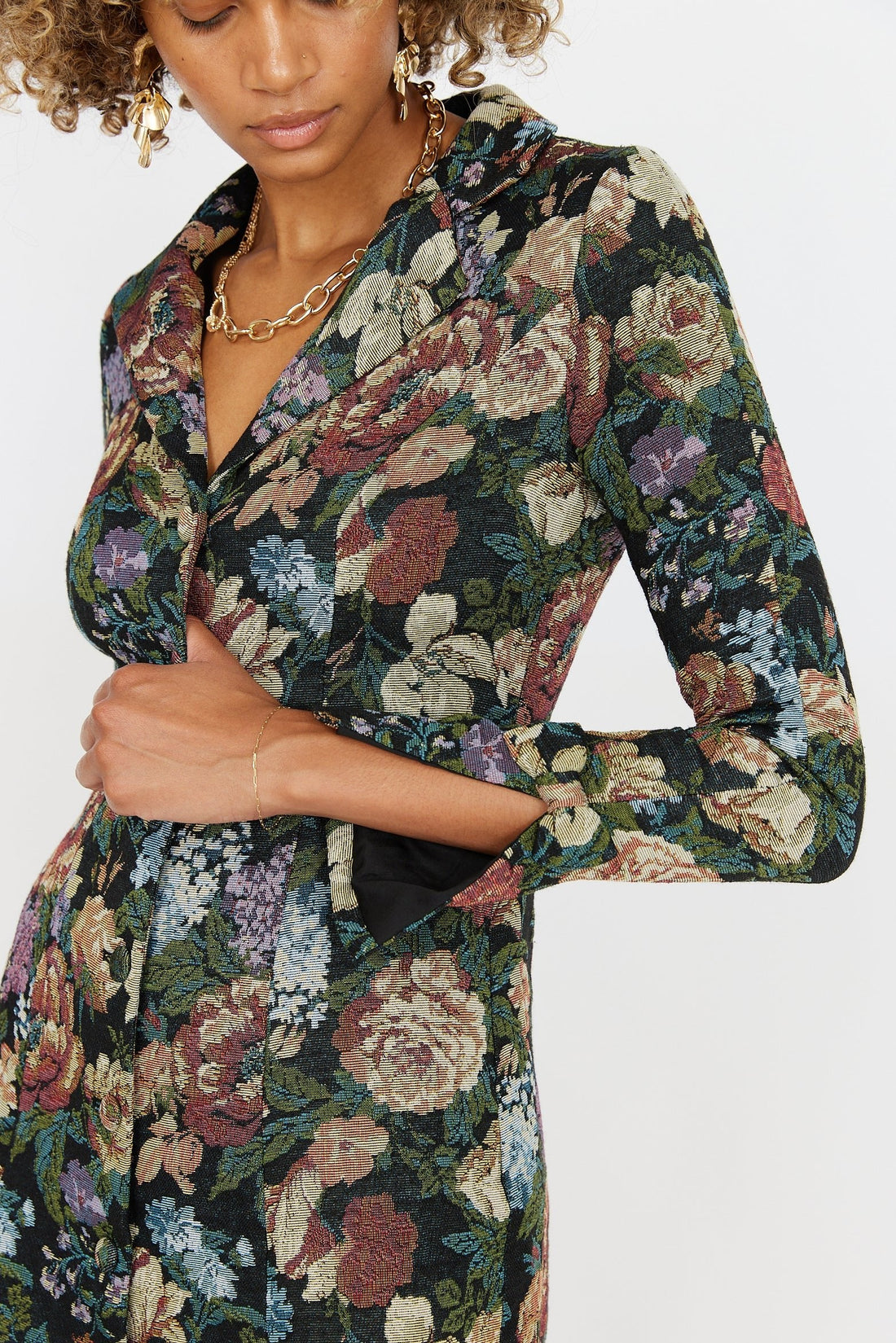 SALE - Fynn Floral Blazer Dress