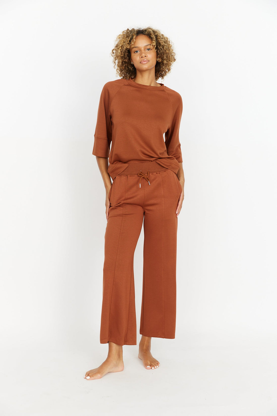 SALE - Emmie Knit Short Sleeve Top