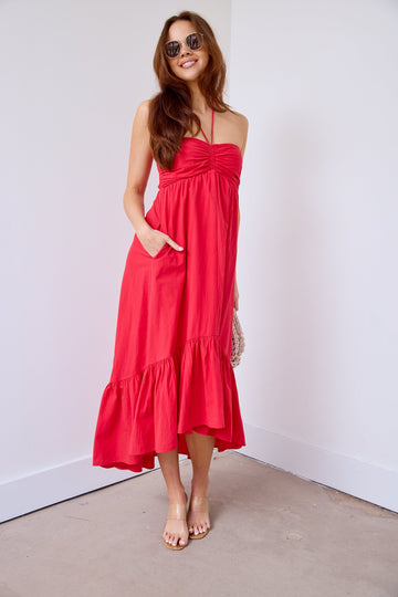 Nicola Halter Maxi Dress