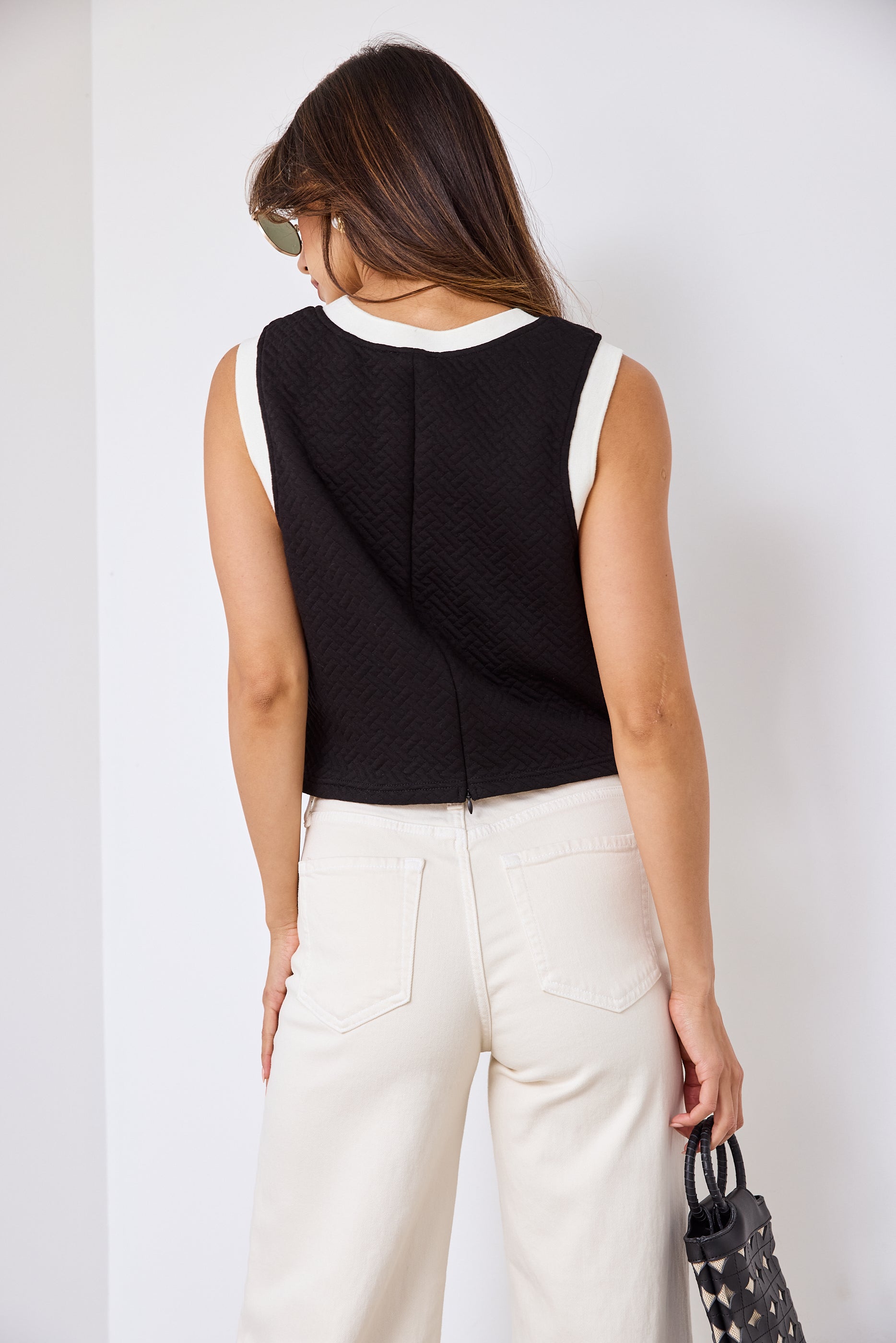 Coleman Cropped Knit Top