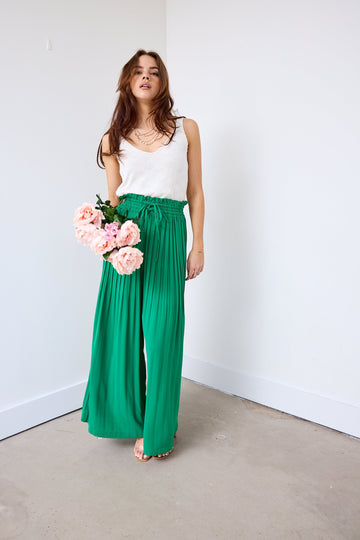 Howell Pleated Wide Leg Pants