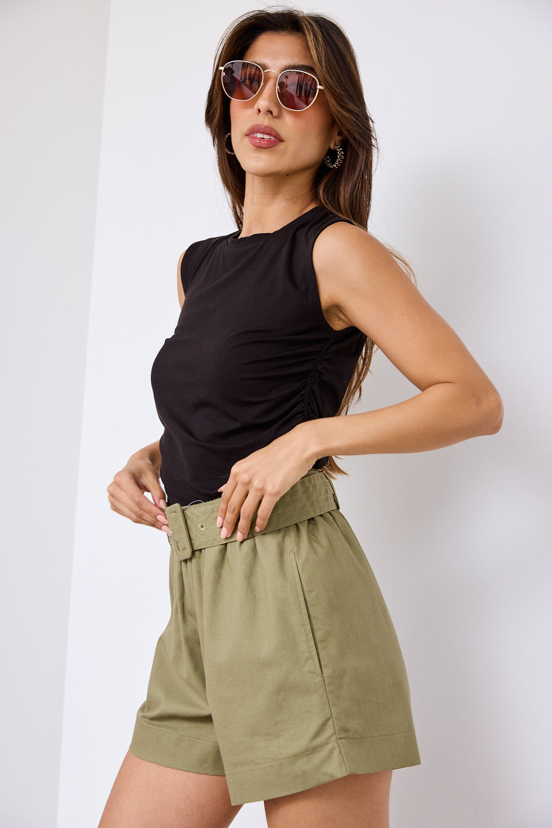 SALE - Carrie High Waisted Shorts