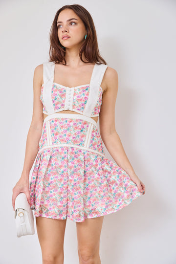 SALE - Mila Floral Mini Dress