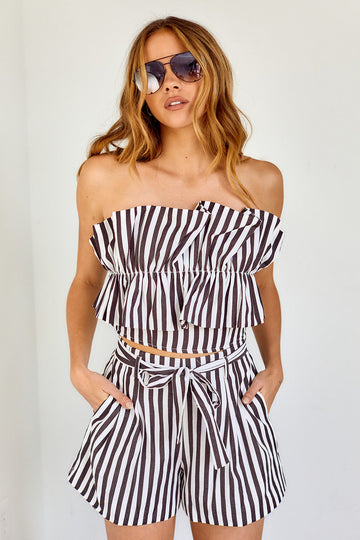 Mirlo Striped Shorts