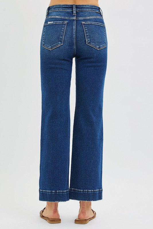 Simon High Rise Straight Jeans