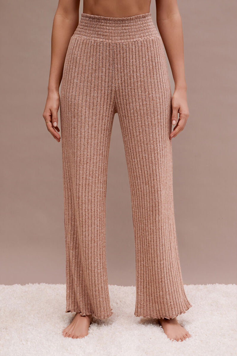 Z Supply Dawn Smocked Rib Pant