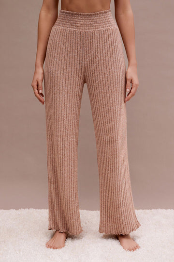 Z Supply Dawn Smocked Rib Pant