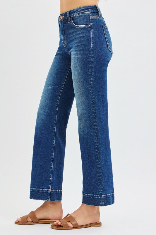 Simon High Rise Straight Jeans