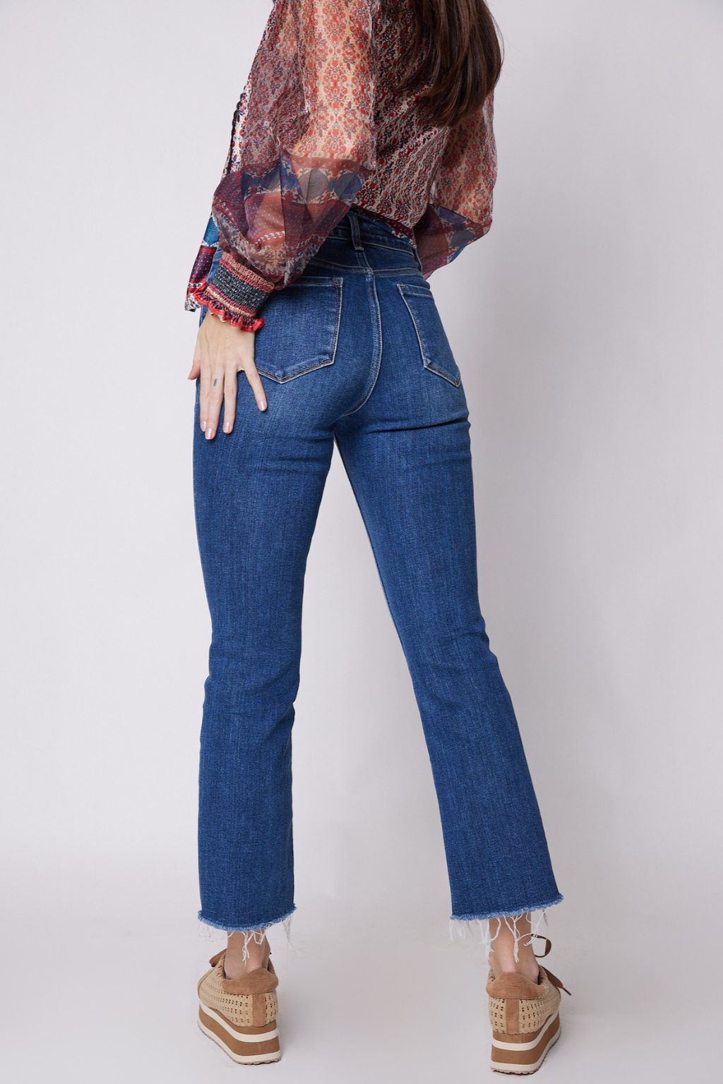 Sammy High Rise Kick Flare Jeans