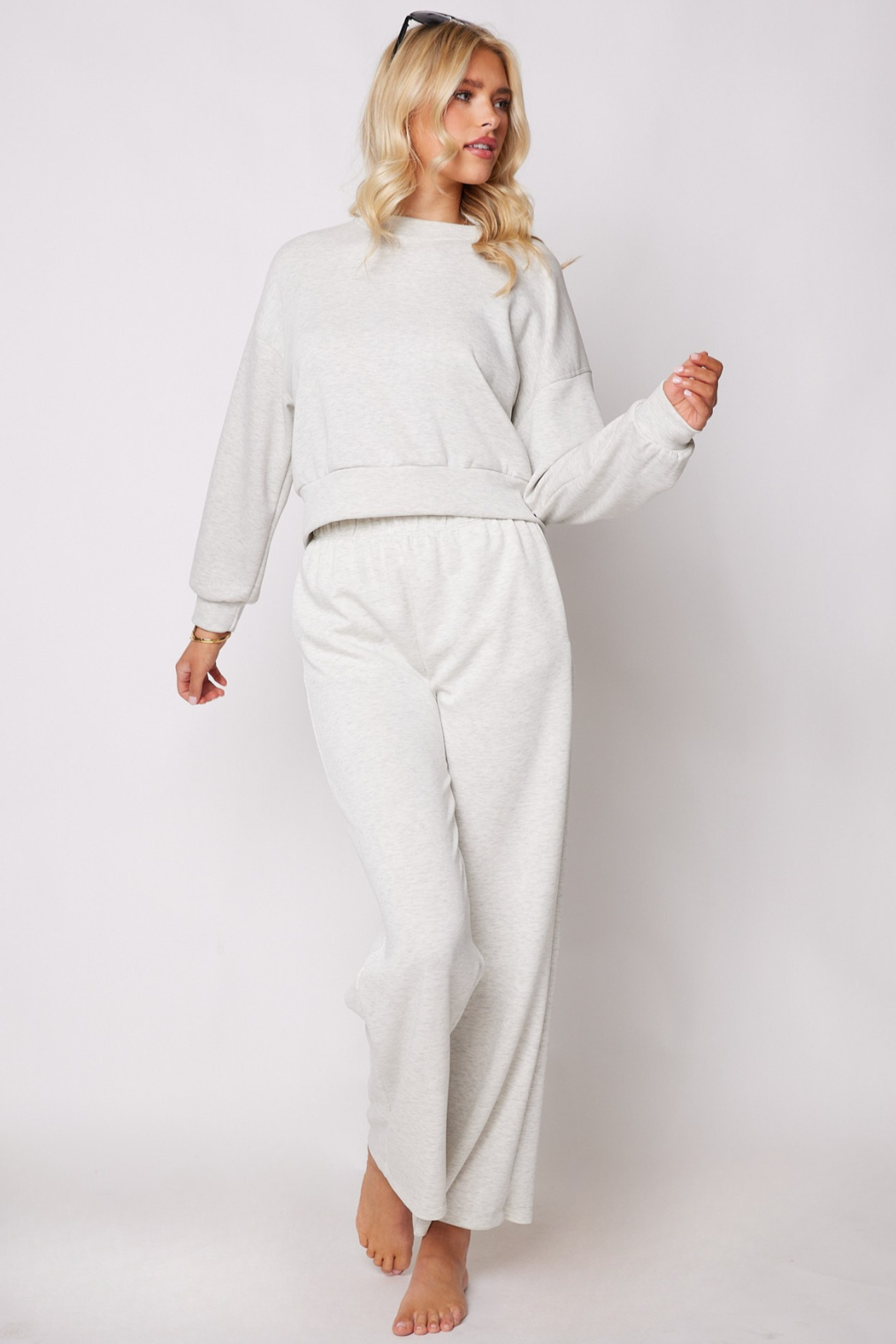 SALE - Yasmin Brushed Crew Neck Top