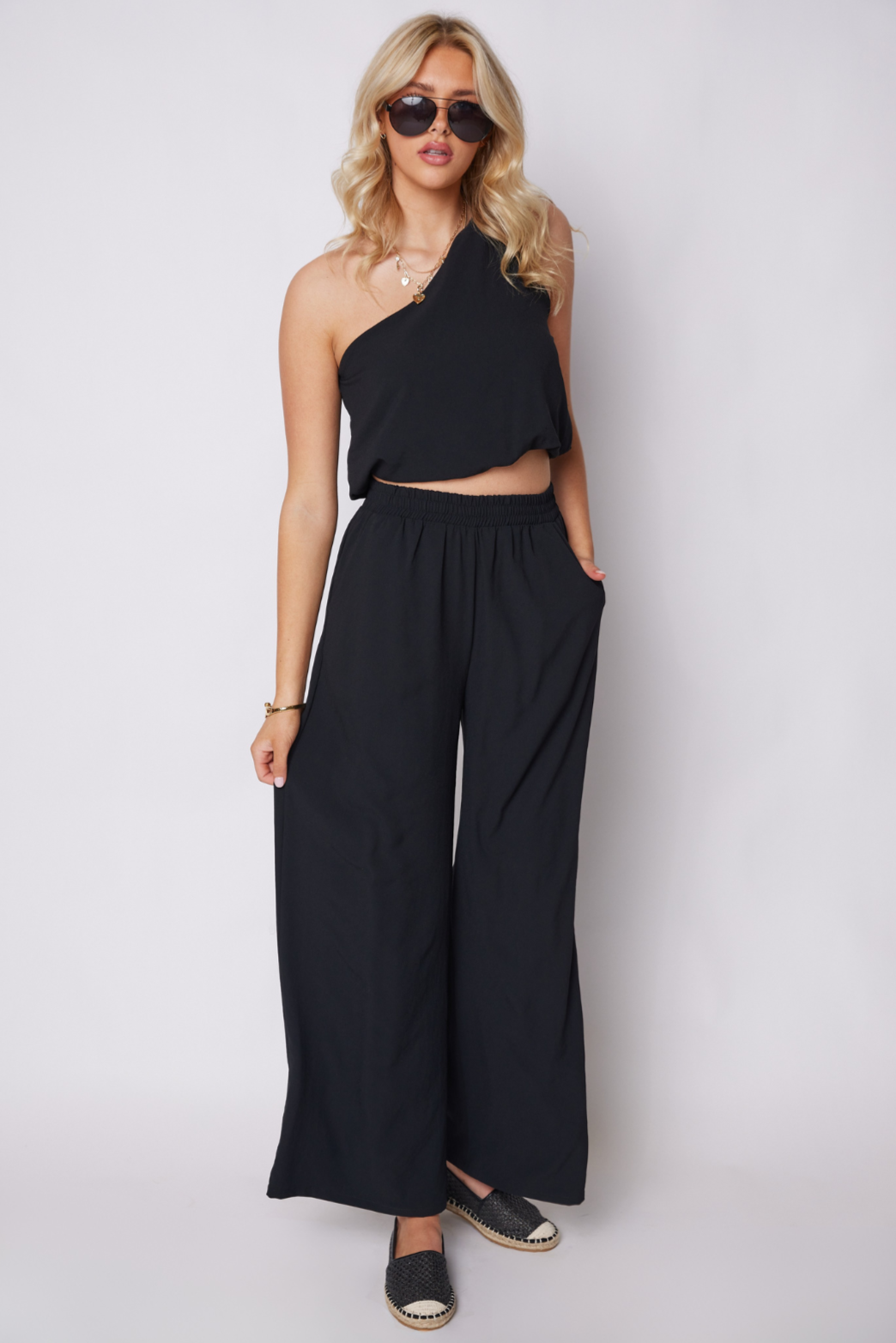 SALE - Carmen Wide Leg Pocket Pants